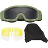 Generisch Occhiali con Maschera Protettiva da Ciclismo Antiappannamento Antigraffio
