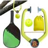 Generisch Allenatore per porta, rimbalzo per allenamento, set portatile con accessori da allenamento regolabili per interni ed esterni, giardino e cortile