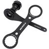 RichVibe Lega di alluminio 2 in 1 per chiave per bicicletta per SRAM per DUB, strumento movimento centrale per 44/46 mm e 39/40,5 mm, dispositivo di rimozione del disco cavo per manutenzione ciclismo