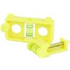 Lagomloot Kit di livella per archi composti - Posizione precisa del nock per accordatura e montaggio dell'arco - per mini strumento di livella a bolla (giallo)