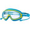 Generic Occhialini da nuoto per bambini, anti appannamento, senza perdite, impermeabili, anti appannamento, occhiali da nuoto in silicone con tappi per le orecchie, per bambini dai 3 ai 15 anni, montatura