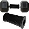 Generisch Maniglie per manubri, per la costruzione muscolare antiscivolo, in silicone, per uomini, per palestra, giochi, macchine per trazione, kettlebell, professionisti e appassionati di fitness
