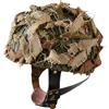 ZJIEYU Elmetto In Acciaio MK2 Paracadutista Aviotrasportato Dell'esercito Britannico Della Seconda Guerra Mondiale, Elmetto Militare con Rete e Tela Mimetica, per Airsoft CS All'aperto e Caccia