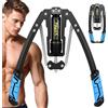 Bowose Power Twister Training, regolabile 10-200 kg, braccio idraulico, torace, torace, attrezzo per allenamento del torace da uomo, dispositivo di allenamento per avambraccio, braccio Wister