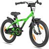 PROMETHEUS BICYCLES bicicletta bambina 6 anni bici per bambina bambino 18 pollici bimba con freno contropedale e V-Brake Verde Nero