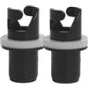Generic Adattatore per tubo flessibile per pompa a pedale per barca gonfiabile, 2 pezzi, adattatore per tubo flessibile H-R Valv-e Kayak Adattatore per gonfiabili Valvola per barca e connettore per tubo