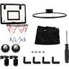 Generic Canestro da Basket per Porta Gioco Compatto Portatile con Tabellone