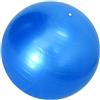 KIOALXZ Palla da Yoga Dynamic Fitness, Attrezzatura Anti-Scoppio per Esercizi di Fitness Fisico, Yoga, Allenamento della Schiena e Addominali a casa, Blu, 45 Centimetri