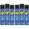 Raid Mosche e Zanzare Tripacco, Spray Insetticida, Antizanzare e Antimosche, Azione Rapida, 3 bombole da 400 ml (Confezione da 2)