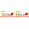 DinaBase7 QuattrotiDentech Adesivo Dentiera, 20 gr (Confezione da 2)