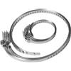BMZXCH Set di 10 fascette universali per asse CV, fascette di serraggio regolabili, fascette per assi, fascette in acciaio inox CV, fascette in acciaio inox, per la maggior parte delle auto, tubo di scarico