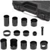 Wiltec Estrattore Set 14 Pezzi per estrazione sostituzione cuscinetti pressa idraulica