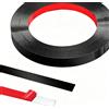 Yunlaishaocer 10M x 1CM di Nastri Metallici Decorativi Autoadesivi, Lamiere in Acciaio Inox per Pareti, Listelli in Stucco per Pareti, Pellicola e Adesivo in Acciaio Inox per Camino, Cornici per Specchi, Mobili e