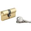 Thirard Cilindro europeo a doppia entrata SA 30X35mm, vite 45mm, antisfilamento, ottone, 3 chiavi - THIRARD