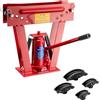 Wiltec Piegatubi idraulica 8 t, curvatubi con 4 matrici Ø 21,3-40 mm, piega tubi con forme di piegatura incluse