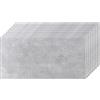 Deccart - Pannelli murali decorativi per pareti 100x50 cm - Pannello decorativo 3d - polistirolo da parete soffitto - 3d wall panel - Decorazione muro - pietre cemento - ‎0,5m² (1 pezzo)