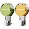 CALLYSONIC 2 ganci a ventosa extra forti, ventose con gancio, ganci da parete autoadesivi, ganci adesivi extra forti, ganci da incollare, ganci per asciugamani senza fori, ganci adesivi da bagno per doccia