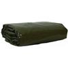vidaXL Telo 650g / m² Verde oliva 5 x 7 m Tela con rivestimento in PVC, Copertura Impermeabile per Giardino e Terrazzo, Telo Moderno, Protettore Universale tutto l'anno