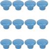 Creatwls 12 pcs Blu Rotonda Maniglia, Pomello Di Ceramica Per Porte Cassetti Ante Armadio Mobili, Armadio Da Cucina Cassetto Mobili Gabinetto Manopole, Marca Creatwls