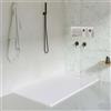 KOES - Piatto Doccia in Resina Serie LIENA - 90x140 - Bianco RAL 9003