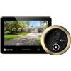 EZVIZ Spioncino wireless con telecamera intelligente AI 4K, riconoscimento facciale rilevamento umano, WDR Wide View 155°, conversazione bidirezionale resistente alle intemperie, archiviazione 512G