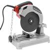 Dekltus Sega circolare a freddo, 1200 W, 5200 giri/min, spessore di taglio (0-50 mm), angolo di taglio (0-45°), seghetto elettrico per tagliare legno, acciaio, pareti, pavimenti (rosso)