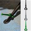 WOOGA Universale 19-23MM cavalletto laterale moto Kit di estensione cavalletto moto pedale strumento di supporto HO&N&DA for Ka&wa&sa&ki for Su&zu&ki (Nero)