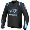 Alpinestars T-Stunt Air Giacca tessile da moto, nero/blu, M