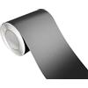 DecoMeister Pellicola Adesiva Auto 20x50 cm - Vinile Wrapping Termoformabile Anti-Bolle e AntiGraffio - Film Protettivo UV per Carrozzeria, Bici, Arredamento - Interno ed Esterno - Nero Opaco FT1