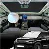 YEE PIN Parasole parabrezza anteriore per Citroen C3 Aircross CC24 2024 2025 2026 parasole 2 in 1 pieghevole con borsa coprivolante, in fibra di raffreddamento ghiaccio parasole parabrezza UV