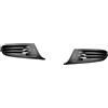 EASYSHOP24H Set 2 Griglia Paraurti Anteriore Dx Sx Per Golf 6 MK6 VI da 2008 a 2012 Cornice Mostrina Inferiore Copertura Senza Fendinebbia Destro e Sinistro
