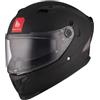 MT Helmets Braker SV - Casco da moto integrale sportivo, visiera solare retrattile, schermo a estrazione rapida brevettato, spoiler aerodinamico e predisposto interfono UCS, omologato ECE 22.06 & DOT