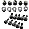 AUytcin Kit Viti Parabrezza Moto Per TMAX530DX TMAX530SX TMAX500 TMAX560 2001-2023 Bulloni Deflettori Parabrezza Da 5 Mm, 10 Pezzi(B)