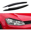 MARCHFA Copertura per parabrezza anteriore per Golf 6 MK6 GTI GTR 2008-2013 Guarnizione per parabrezza Adesivo Accessori auto Griglia parabrezza