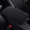 AMUSEPROFI Braccioli estremamente morbidi, copribraccioli, copribraccioli, copribracciolo auto, colore nero