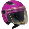 Generico CASCO JET MPH PLAY OMOLOGAZIONE 06 BAMBINO FUXIA OPACO TAGLIA XL