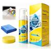 WANWEN Detergente schiumogeno Multi-Enzimatico 4 in 1, pulitore Multiuso Senza risciacquo per Interni Auto, Cucina, Bagno e divani con Azione pulente Profonda, 4-in-1 Multi-Enzyme Foam Cleaner (1Pcs)