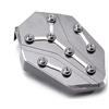 Nhsijpo Pedaline Moto Per KAWASAKI Per VERSYS 650 1000 1100 SE Per Versys-X 300 X250 Moto CNC Leva Del Freno Posteriore Pedale Poggiapiedi Pedana Passo Pedale Del Motociclo(Grey with logo)