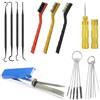 lrgnixs Set di pulizia per carburatore, detergente per carburatore, detergente per carburatore, aerografo, pistola a spruzzo, vernice per ugelli, rimozione dello sporco