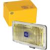 HELLA 1NB 005 860-221 Alogeno-Fendinebbia, Comet 450, 12V, rettangolare, Montaggio, esterno, Lente del diffusore gialla, colore diffusore luce giallo, Dx/Sx