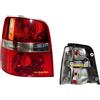 EASYSHOP24H Faro Fanale Fanalino Posteriore Sinistro Per Touran 1T da 2003 a 2006 Gruppo Ottico Luce Stop Lato Guidatore