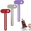 KIMHOME 3 spremi tubi, chiave manuale in metallo per dentifricio, crema per le mani e cosmetici (acciaio inossidabile)