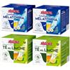 Generico Kit 120 Capsule compatibili con Nescafé Dolce Gusto - 6 Camomilla con Melat. e 6 Tè Limone, 12 confezioni da 10, confezioni Ristora