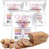 GLUTZEN Mix Pane Keto Senza Glutine Bio GLUTZEN. Pane Low Carb ai Semi, Ricco di Fibre. Senza Farina, Senza Zuccheri Aggiunti. Facile, Senza Impasto. Celiaco, Vegano, Senza Allergeni, FODMAP