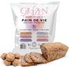 GLUTZEN Mix Pane Keto Senza Glutine Bio GLUTZEN. Pane Low Carb ai Semi, Ricco di Fibre. Senza Farina, Senza Zuccheri Aggiunti. Facile, Senza Impasto. Celiaco, Vegano, Senza Allergeni, FODMAP