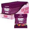Pändy Caramelle Gommose Senza Zucchero, Wine Gums Gusto Frutta, 14 x 50g | Wine gums dal gusto classico di ribes nero, frutti rossi e agrumi. Gommose senza glutine con solo 94 calorie a bustina