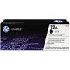 HP Q2612A 12A Original LaserJet Toner Cartridge, Black, Single Pack Standard