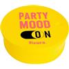 Fisura - Pack di 3 copertura per bevande anti-droga Party mood ON. Copribevande riutilizzabile originale giallo. Realizzato in silicone senza BPA. 3 unità.