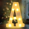 Fancysky Lettere LED da 22 cm, Lettere Luminose Led, Adatte per Proposte di Matrimonio, Festival, Feste e altri Eventi per Creare un'atmosfera Romantica e Accogliente (A)