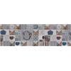 BIANCHERIAWEB Tappeto Passatoia Cucina Antiscivolo Antimacchia Digitale Sprinty Kitchen 52x280 Kitchen
